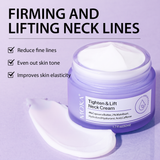 MOKA Neck Cream — firming and lifting infographic